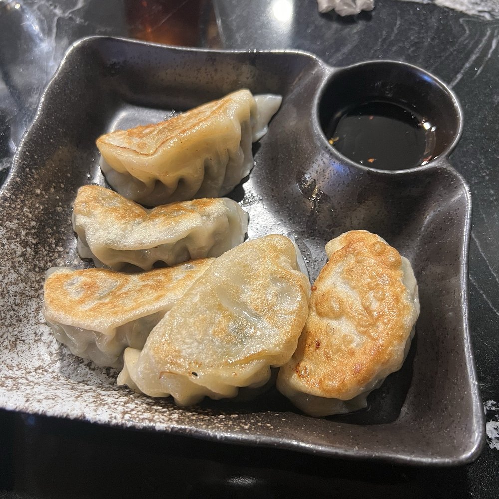pork and chive gyoza