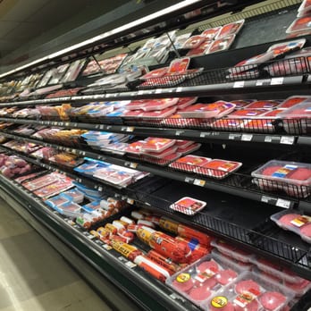 Kroger - a meat section in a grocery store - Grocery Near Me - Stockbridge, Georgia