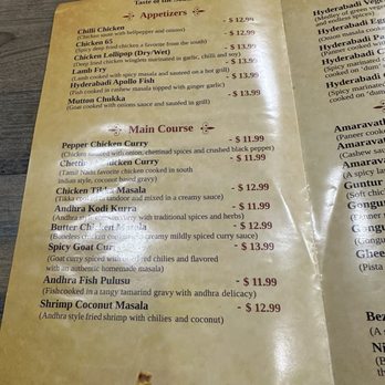 Pista House - Menu - Indian Near Me - Artesia, California