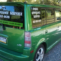 Point Appliance Service - company vehicle