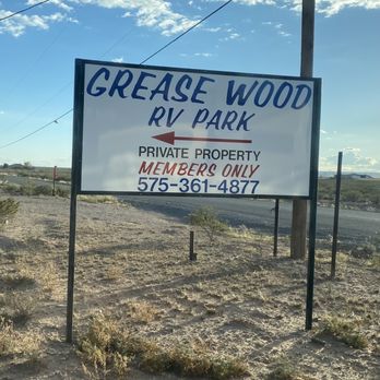 Greasewood RV Park - Easy to get a reservation for a night. $30, full hookup, back up only, any size. Just text him or leave a message on his voicemail. - RV Parks Near Me - Carlsbad, New Mexico Greasewood RV Park - Easy to get a reservation for a night. $30, full hookup, back up only, any size. Just text him or leave a message on his voicemail. - RV Parks Near Me - Carlsbad, New Mexico