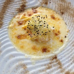 Le Petit Mousse - Ravioli crevette fondu poireau
