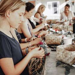 The Lei Collective - Create your very own Hawaiian floral crown at one of our workshops.
