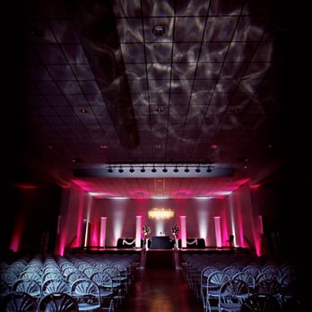 DJ Fox Entertainment - Stage Uplighting and Monogram for Ohio Wedding - DJs Near Me - Lima, Ohio