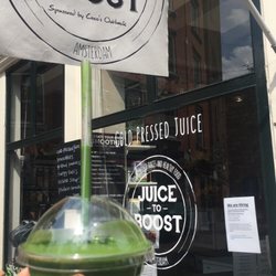 Juice to Boost - The healing green was delicious!