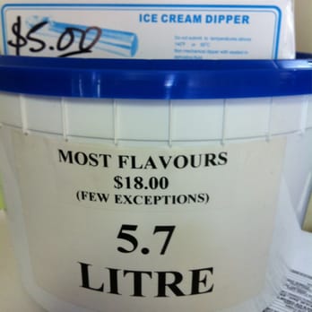 Bendick's Ice Cream Factory - 5.7 liter ice cream - Ice Cream & Frozen Yogurt Near Me - Vancouver, British Columbia