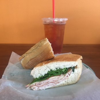 Curbside on the Run - Turkey & honey goat cheese sandwich with lavender earl gray tea. Perfect! - Coffee & Tea Near Me - Pittsburgh, Pennsylvania Curbside on the Run - Turkey & honey goat cheese sandwich with lavender earl gray tea. Perfect! - Coffee & Tea Near Me - Pittsburgh, Pennsylvania