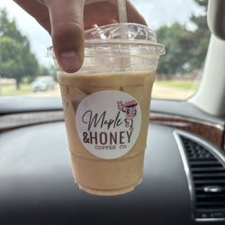 Maple & Honey Coffee - The Flan Latte