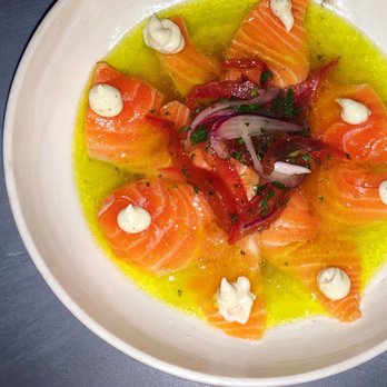 PURO ceviche bar - Salmon tiradito - Wine Bars Near Me - Boston, Massachusetts PURO ceviche bar - Salmon tiradito - Wine Bars Near Me - Boston, Massachusetts