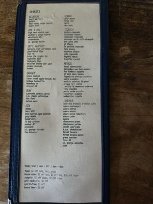 Menu photo 2 Bacari Silverlake Los Angeles, CA