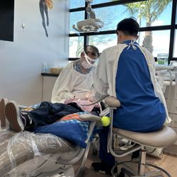 Cavitybusters Dentistry 4 Kids - Dr.Bui working