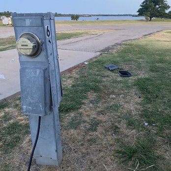 Lake Perry - Electric, water and sewer. (Lake in the background.) - Boating Near Me - Perry, Oklahoma Lake Perry - Electric, water and sewer. (Lake in the background.) - Boating Near Me - Perry, Oklahoma