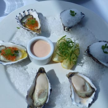 Ocean Restaurant - Oysters three ways - Seafood Near Me - Blue Bay, NSW