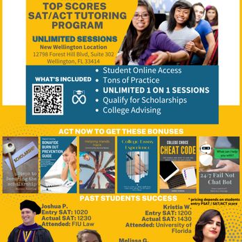 Sapneil Tutoring - TOPSCORES SAT/ACT/CLT Prep 1-on-1 Tutoring Programs - Test Preparation Near Me - Miami, Florida Sapneil Tutoring - TOPSCORES SAT/ACT/CLT Prep 1-on-1 Tutoring Programs - Test Preparation Near Me - Miami, Florida