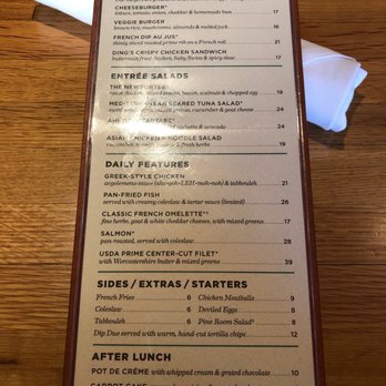 R+D Kitchen - Menu - New American Near Me - Newport Beach, California