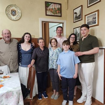 Da Lisa - My family at Da Lisa with Carla. - Italian Near Me - Castel Di Ieri, AQ