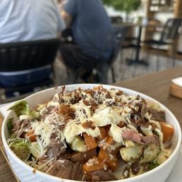 Sweet Potatoes Brussels Sprout Bowl Sweet Potatoes Brussels Sprout Bowl