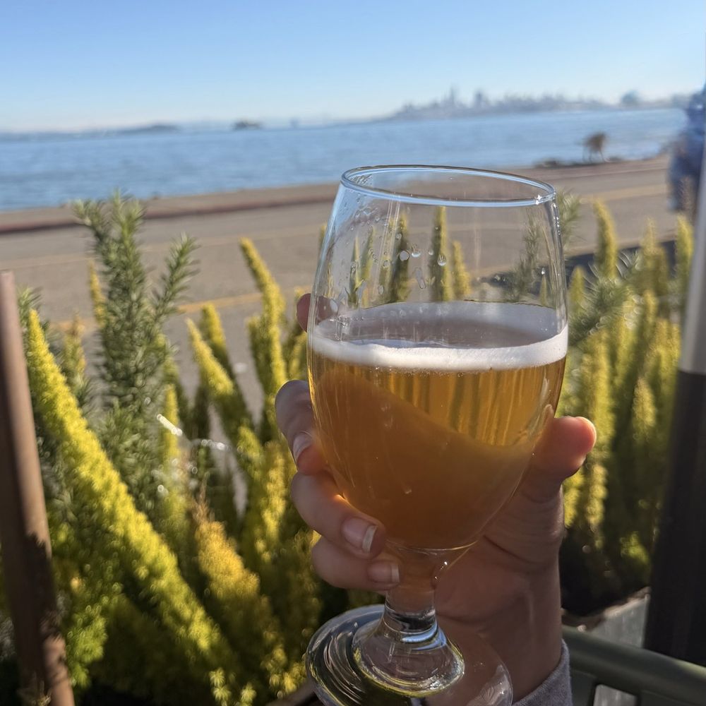 Great beer and great view ! Great beer and great view !