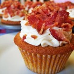 Southwest Bacon Fest - Bacon cupcake, from the official Bacon Fest website.