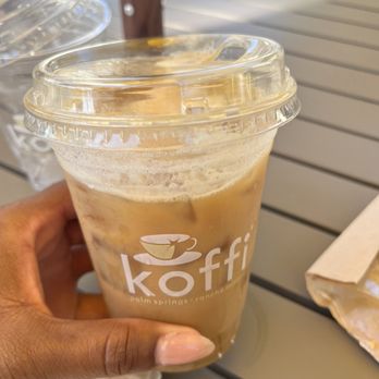Koffi - Iced cinnamon vanilla cold brew - Coffee & Tea Near Me - Palm Springs, California Koffi - Iced cinnamon vanilla cold brew - Coffee & Tea Near Me - Palm Springs, California