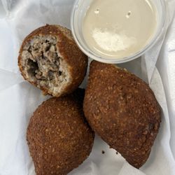 Zaatar Shawarma Falafel Station - Kibbeh!!
