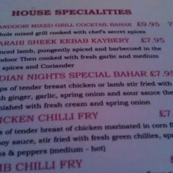 Indian Nights - Menu teaser - Sept 2011