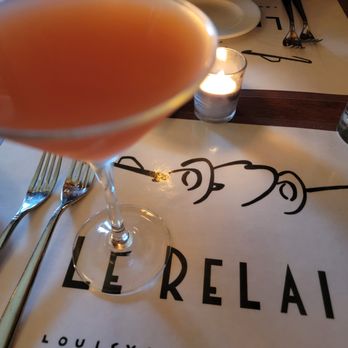 Bistro Le Relais - The Touch and Go cocktail - French Near Me - Louisville, Kentucky