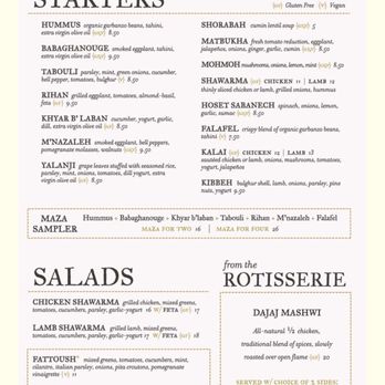 DishDash - Menu page 1 - Middle Eastern Near Me - Sunnyvale, California
