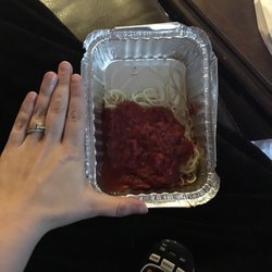 Leo's Pizza - This was $6.75. It's barely a half a cup of pasta.