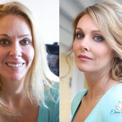 Key West Hair & Makeup Artistry by Elena Southcott - Makeup before and after