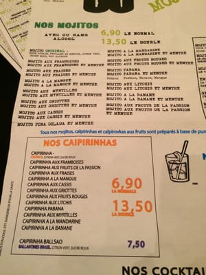 Menu photo 2 So Bar à Mojitos Lille, 59
