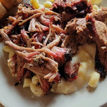 B & C Barbeque - Mac & Cheese with brisket topping - Barbeque Near Me - Wichita, Kansas B & C Barbeque - Mac & Cheese with brisket topping - Barbeque Near Me - Wichita, Kansas