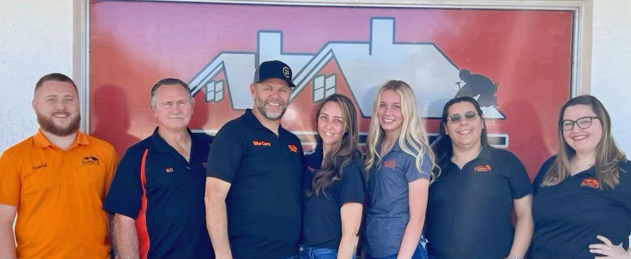 Slide of Curry's Roofing