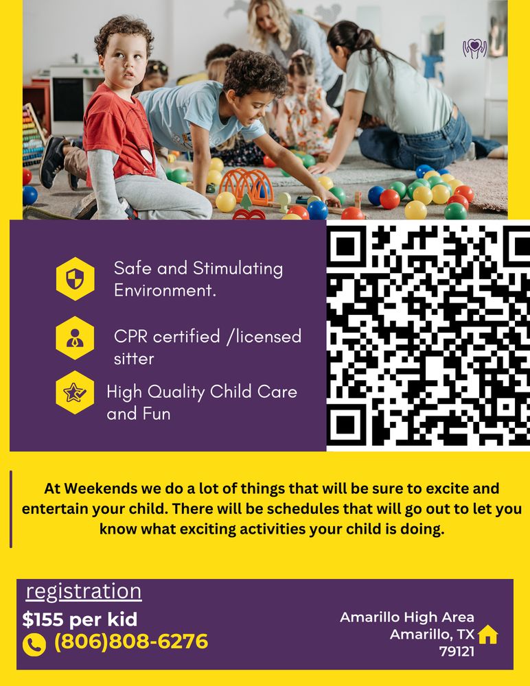 Weekend Sitters - childcare center in Amarillo, TX