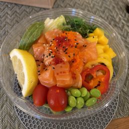 Salmon Poke Bowl Salmon Poke Bowl