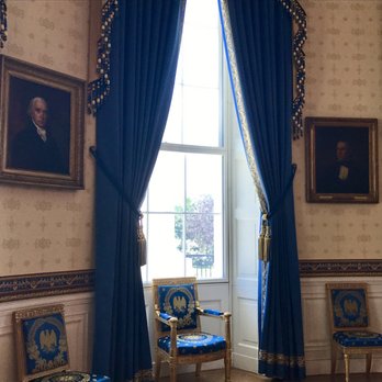 The White House - The Blue Room - Landmarks & Historical Buildings Near Me - Washington, DC, District of Columbia
