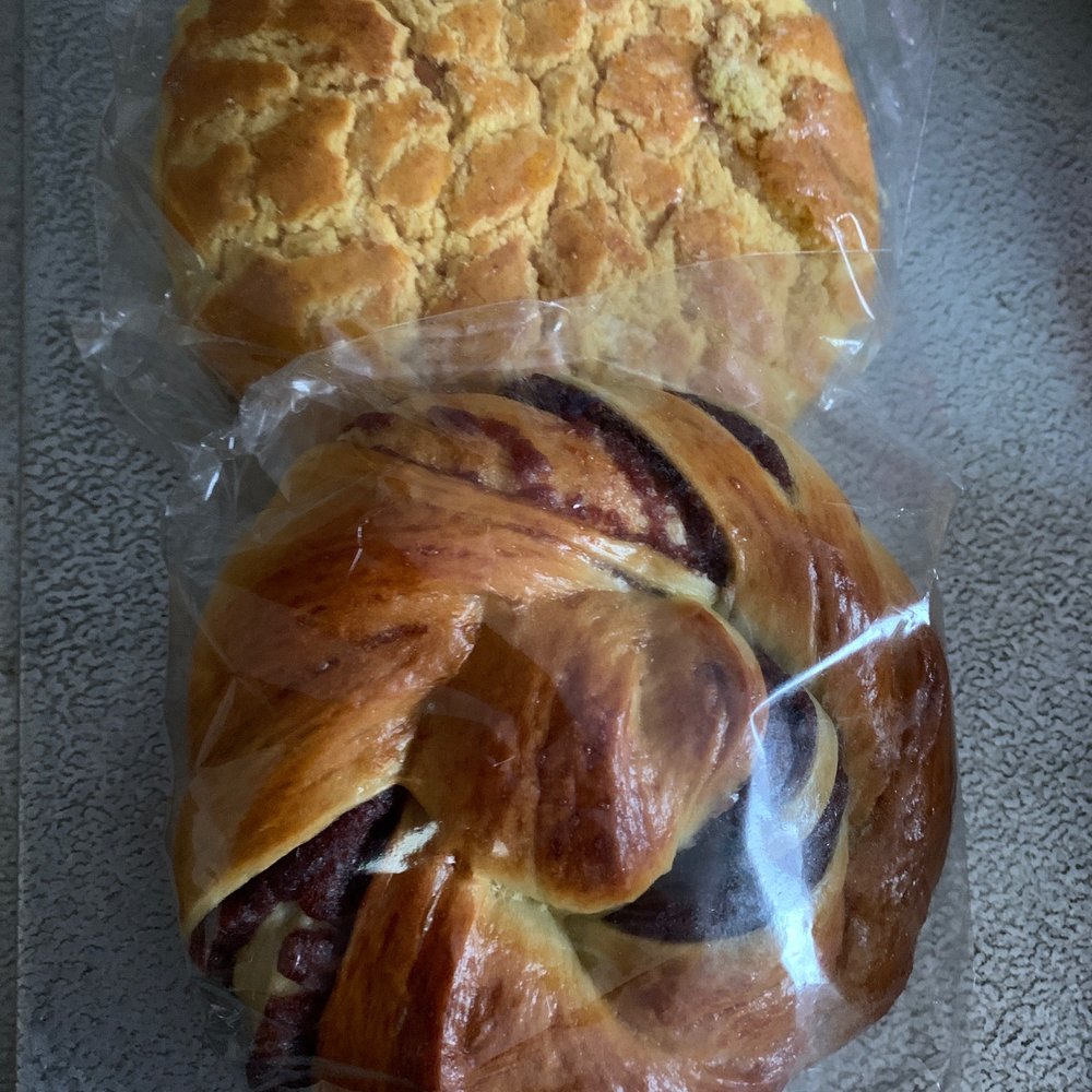 Max Bakery - two pastries wrapped in plastic - Coffee & Tea Near Me - Jackson Heights, New York Max Bakery - two pastries wrapped in plastic - Coffee & Tea Near Me - Jackson Heights, New York