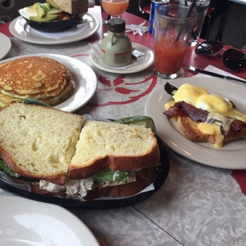 The Laundry - Chicken salad sandwich, eggs bene, bloody marry, Elvis pancakes, bfest skillet. - New American Near Me - Fenton, Michigan