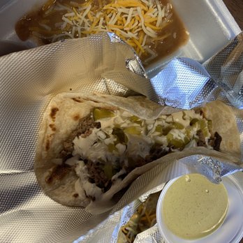 Lane's Quickie Tacos - Po boy. Holy taco. Delish! - Street Vendors Near Me - Fairbanks, Alaska Lane's Quickie Tacos - Po boy. Holy taco. Delish! - Street Vendors Near Me - Fairbanks, Alaska