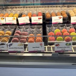 Macaron in really interesting flavors.