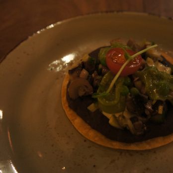 The Mexican Corner - Mushroom ceviche tostado - Mexican Near Me - Whistler, British Columbia