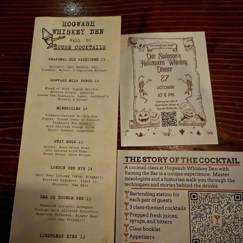 Hogwash Whiskey Den - Whiskey Bars Near Me - Spokane, Washington Hogwash Whiskey Den - Whiskey Bars Near Me - Spokane, Washington