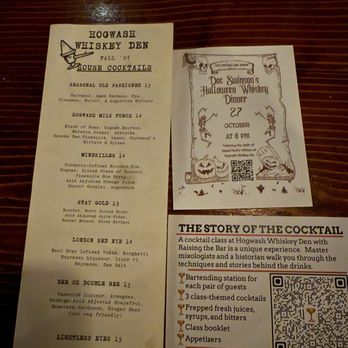 Hogwash Whiskey Den - Whiskey Bars Near Me - Spokane, Washington