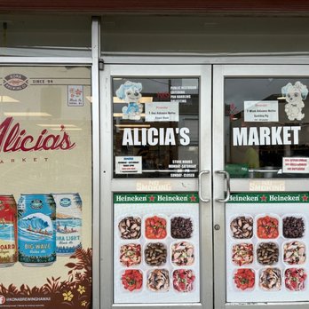 Alicia's Market - door - Grocery Near Me - Honolulu, Hawaii Alicia's Market - door - Grocery Near Me - Honolulu, Hawaii