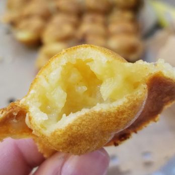 Eggette Hut - Durian egg waffles! - Desserts Near Me - Markham, Ontario