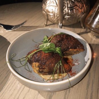 Byblos Miami - Duck Kibbeh - Mediterranean Near Me - Miami Beach, Florida Byblos Miami - Duck Kibbeh - Mediterranean Near Me - Miami Beach, Florida