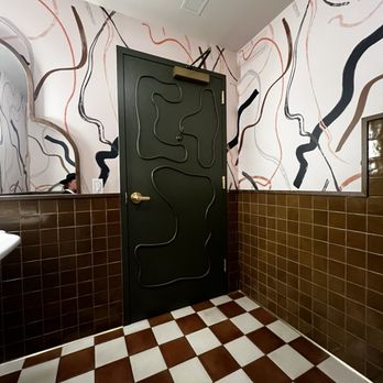 Merenda - Bathroom is even cool - Wine Bars Near Me - Oceanside, California