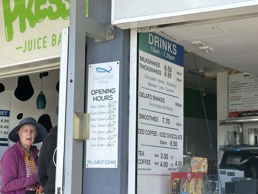 Menu photo 1 Delish Fish Kings Beach, QLD