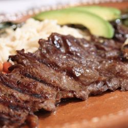Sabrozon Fresh Mexican Food Truck - Carne asada plate !