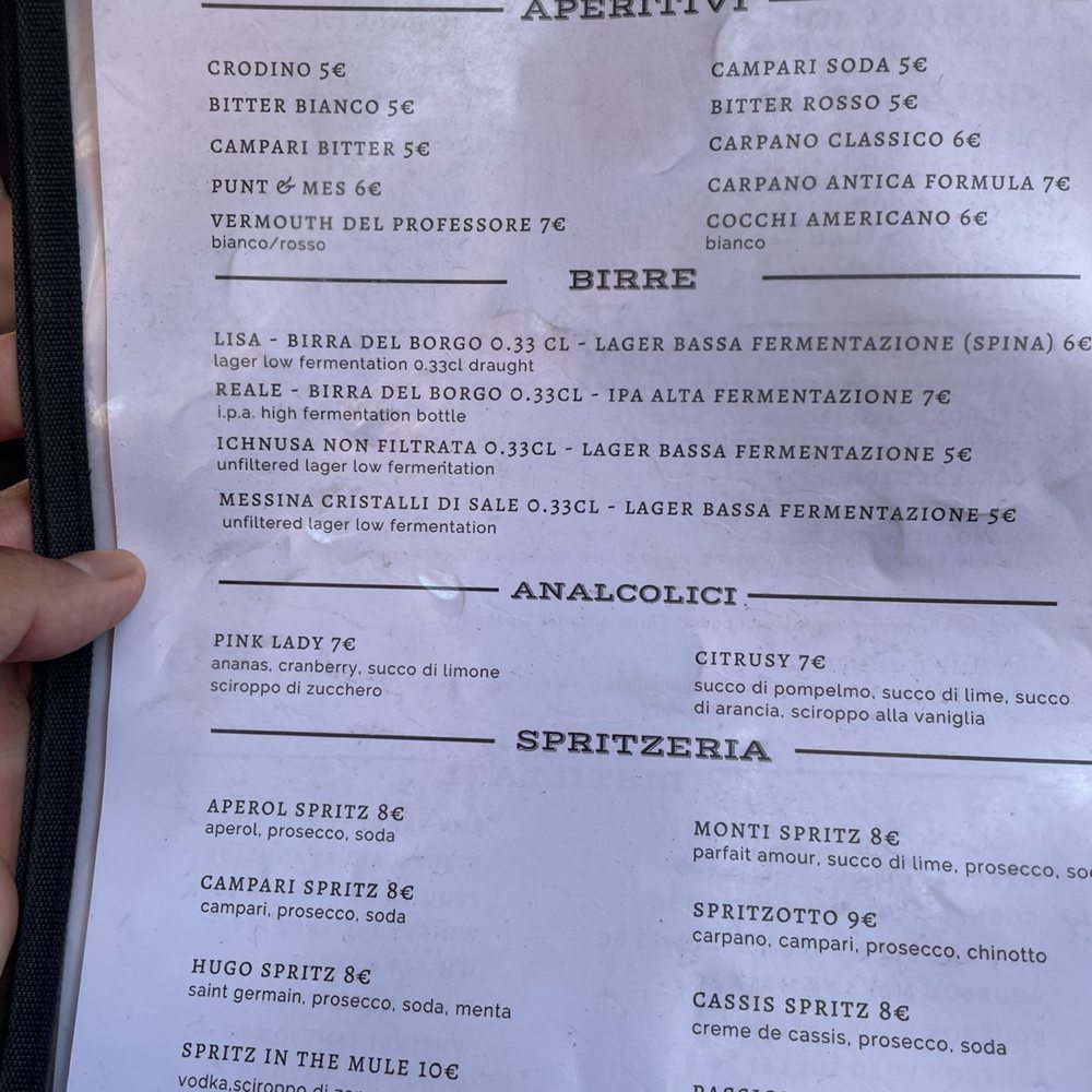 Bar Monti - The Chinotto Spritz was great. And they give you some potato chips to snack on. - Italian Near Me - Rome, RM Bar Monti - The Chinotto Spritz was great. And they give you some potato chips to snack on. - Italian Near Me - Rome, RM
